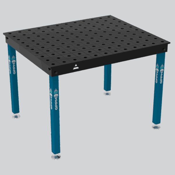 Stół Spawalniczy BASIC Rozmiar - 1200x1000mm, Siatka - 100x100mm, System - Φ28, Nogi - Na stopach
