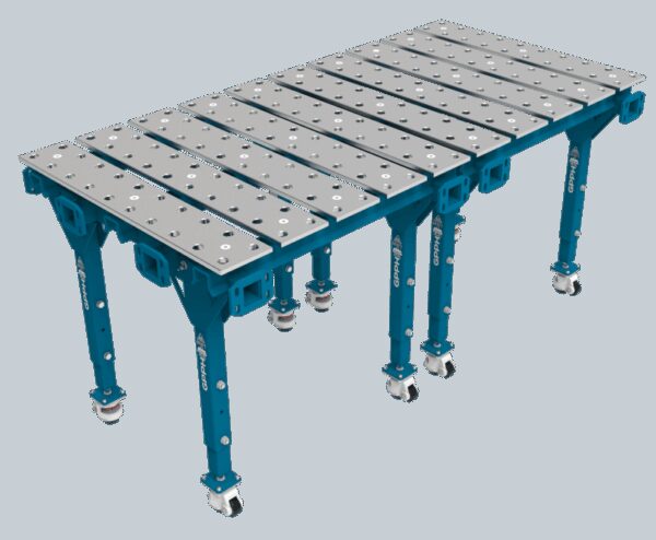 Modułowy stół spawalniczy podwójny 2000x1000 mm