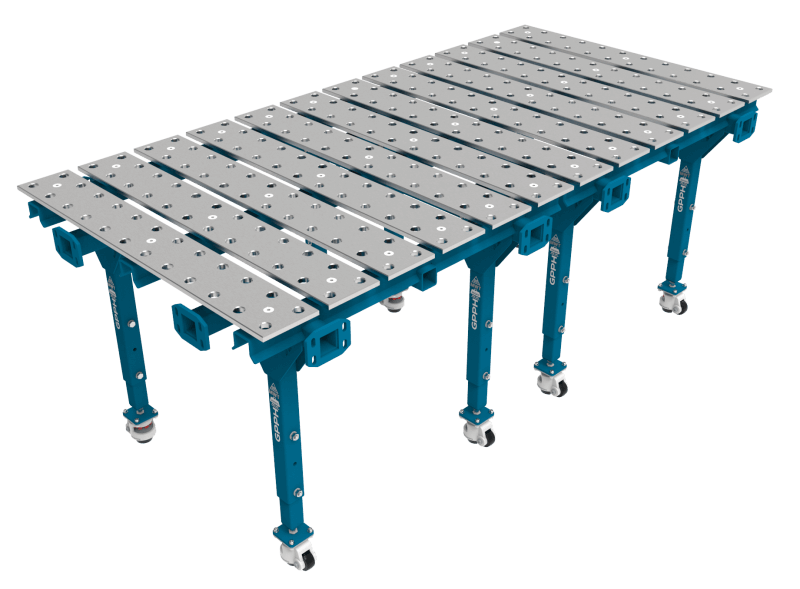 Modułowy stół spawalniczy podwójny 2400x1200 mm