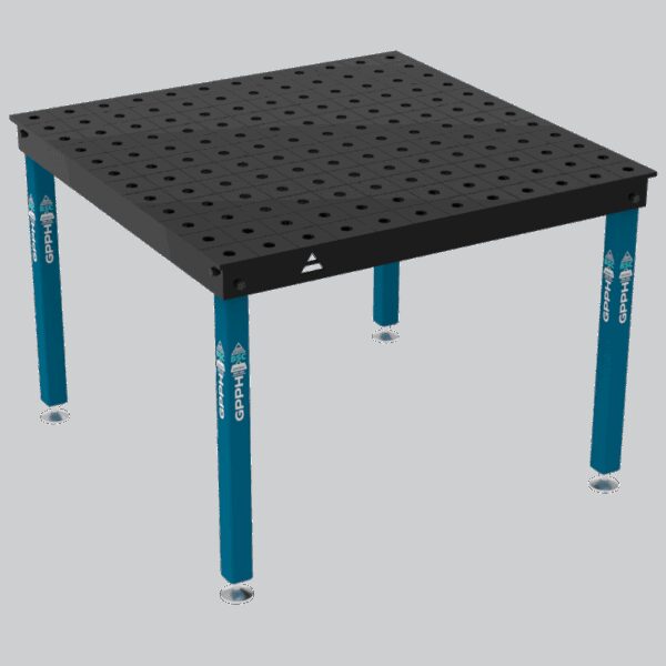 Stół Spawalniczy BASIC Rozmiar - 1200x1200mm, Siatka - 100x100mm, System - Φ28, Nogi - Na stopach