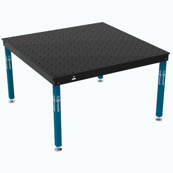 Stół Spawalniczy BASIC Rozmiar - 1500x1480mm, Siatka - 100x100mm, System - Φ16, Nogi - Na stopach