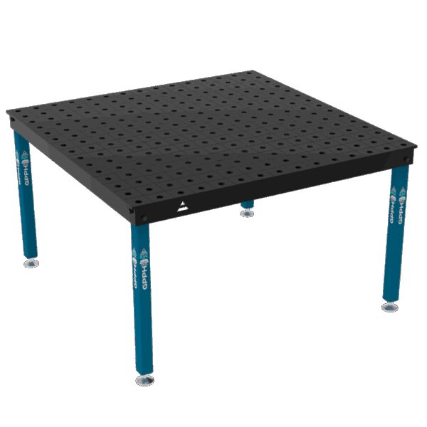Stół Spawalniczy BASIC Rozmiar - 1500x1480mm, Siatka - 100x100mm, System - Φ28, Nogi - Na stopach