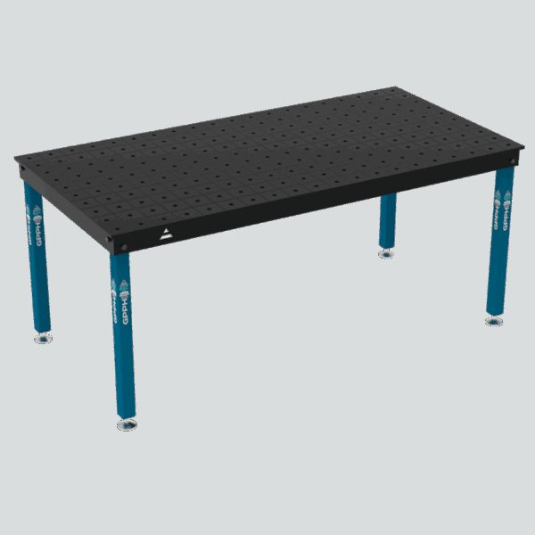 Stół Spawalniczy BASIC Rozmiar - 2000x1000mm, Siatka - 100x100mm, System - Φ16, Nogi - Na stopach