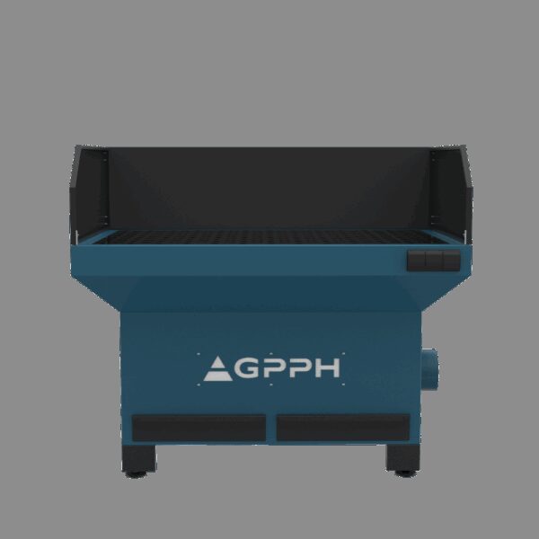 GPPH Stanowisko Szlifiersko-Spawalnicze Podstawa z osłonami 1270x770 mm fi28 mm siatka 100x100 mm
