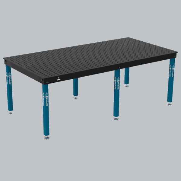 Stół Spawalniczy BASIC Rozmiar - 2400x1200mm, Siatka - 50x50mm, System - Φ16, Nogi - Na stopach