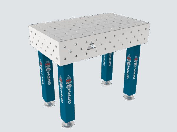 Stół Spawalniczy PRO INOX Rozmiar - 1000x600mm, Siatka - 100x100mm, System - Φ16, Nogi - Na stopach