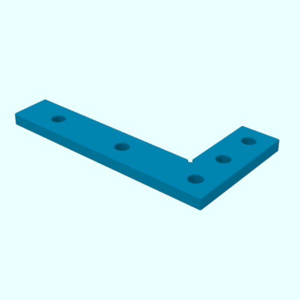 Winkiel płaski 275x150mm, System - Φ16, Seria - PRO
