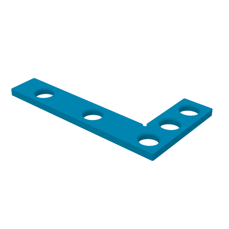 Winkiel płaski 275x150mm, System - Φ28, Seria - PLUS