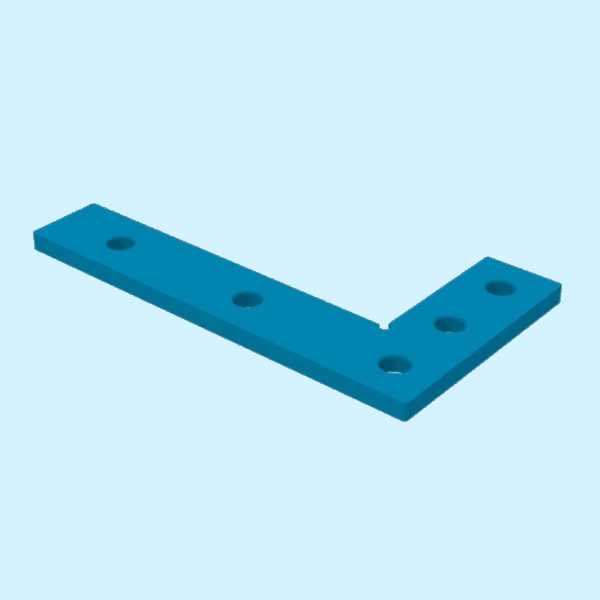 Winkiel płaski 275x150mm, System - Φ16, Seria - PLUS