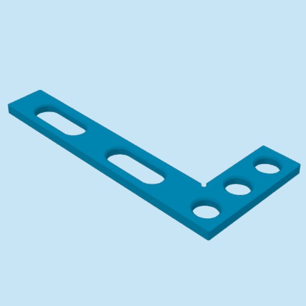 Winkiel płaski 320x150mm, System - Φ28, Seria - PLUS