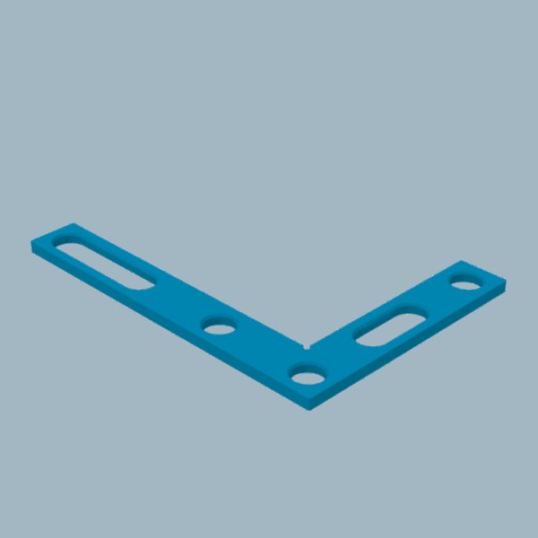 Winkiel płaski 350x250mm, System - Φ28, Seria - PLUS
