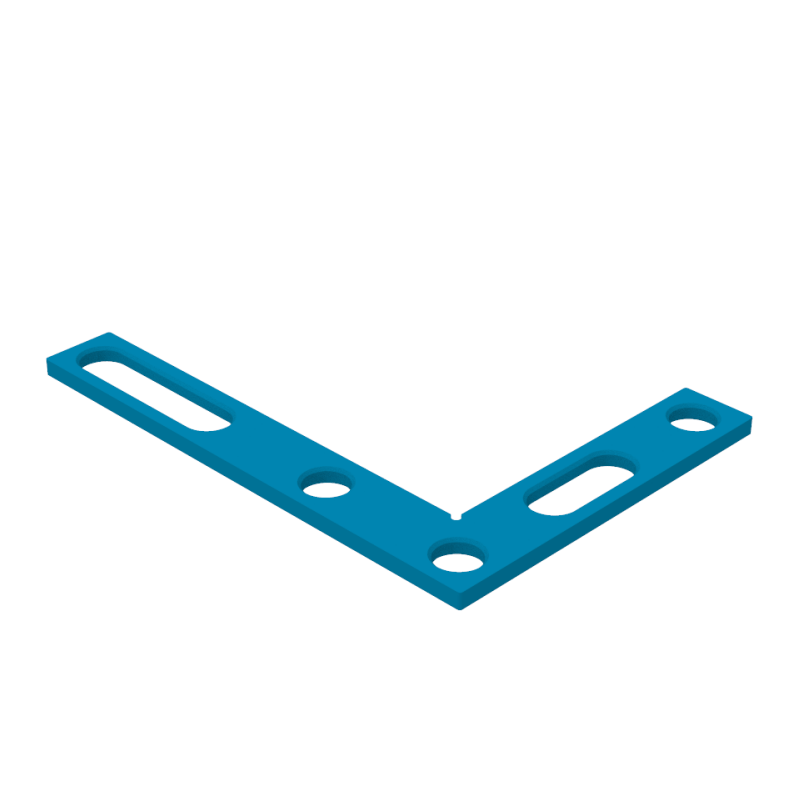 Winkiel płaski 350x250mm, System - Φ28, Seria - PLUS