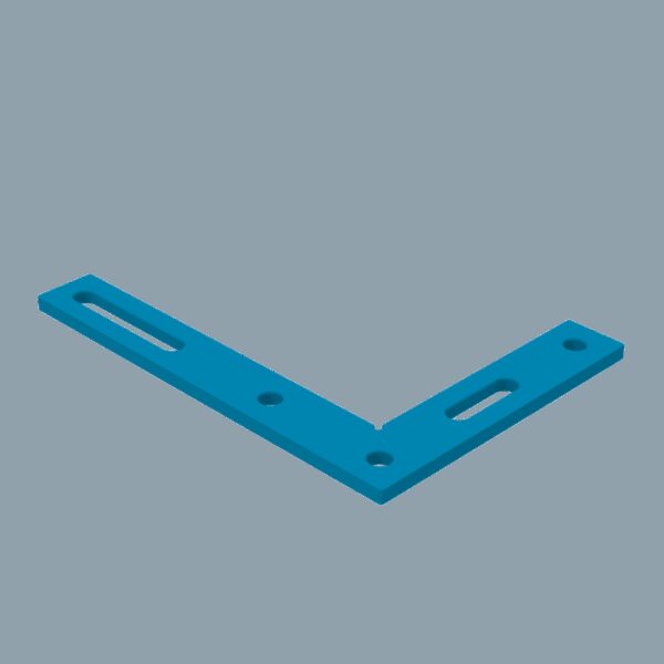 Winkiel płaski 350x250mm, System - Φ16, Seria - PLUS