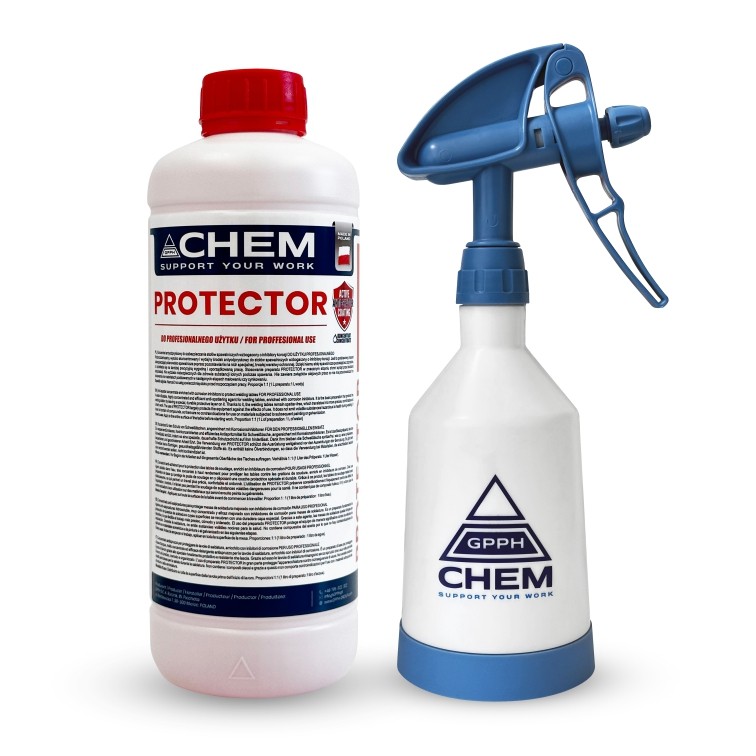 Zestaw preparatów chemicznych 1x Protector 1x Spryskiwacz GPPH CHEM