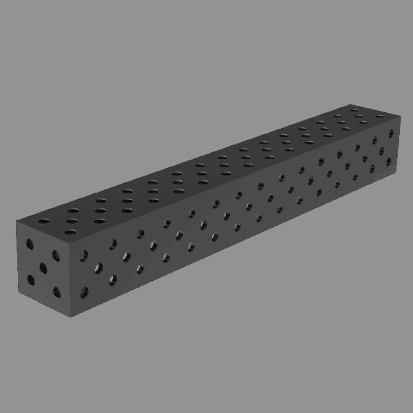 Łącznik, kostka 1500x200x200mm, diagonalna, System - Φ28,