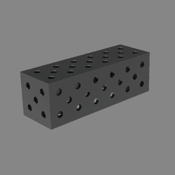 Łącznik, kostka 600x200x200mm, Siatka - diagonalna, System - Φ28