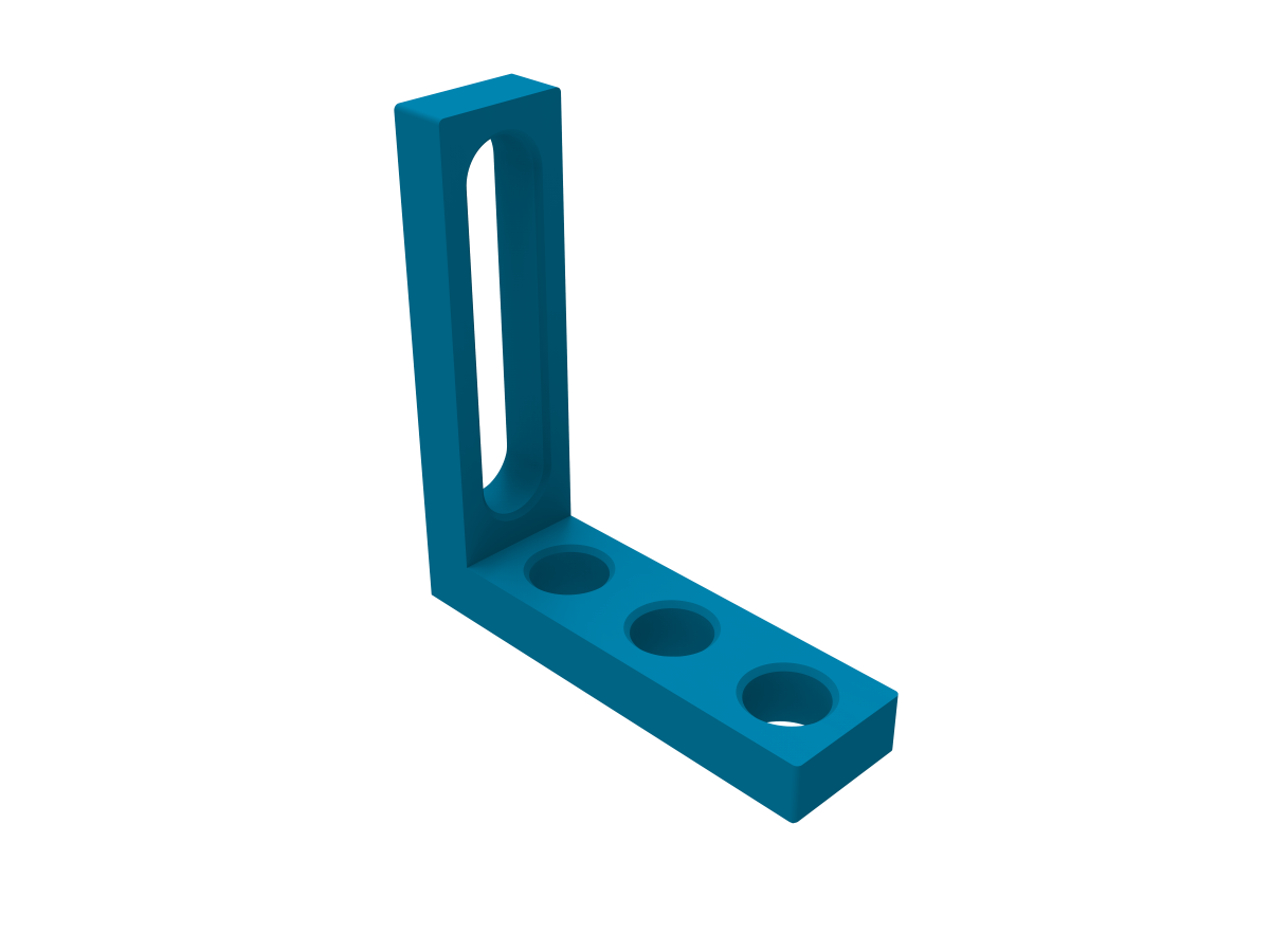 Kątownik 185x175mm, System - Φ28, Seria - EXPERT