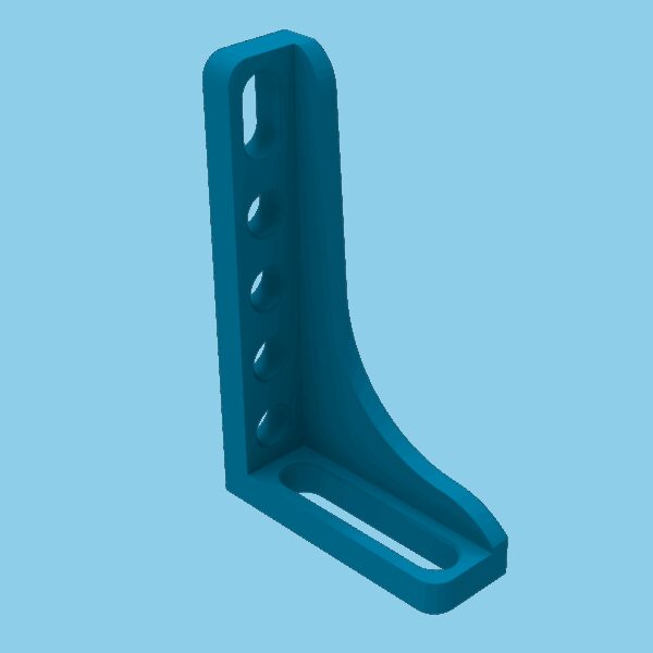 Kątownik 300x190mm, System - Φ28, Seria - EXPERT