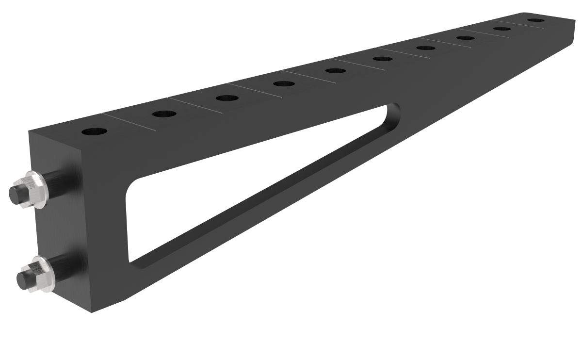 Przedłużenie EXPERT 1000x100mm w systemie otworów 28mm