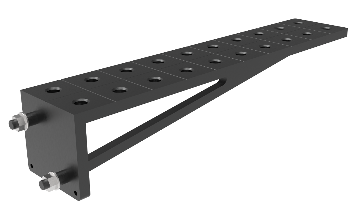 Przedłużenie 1000x200mm, Siatka - 100x100mm, System - Φ28, Seria - EXPERT