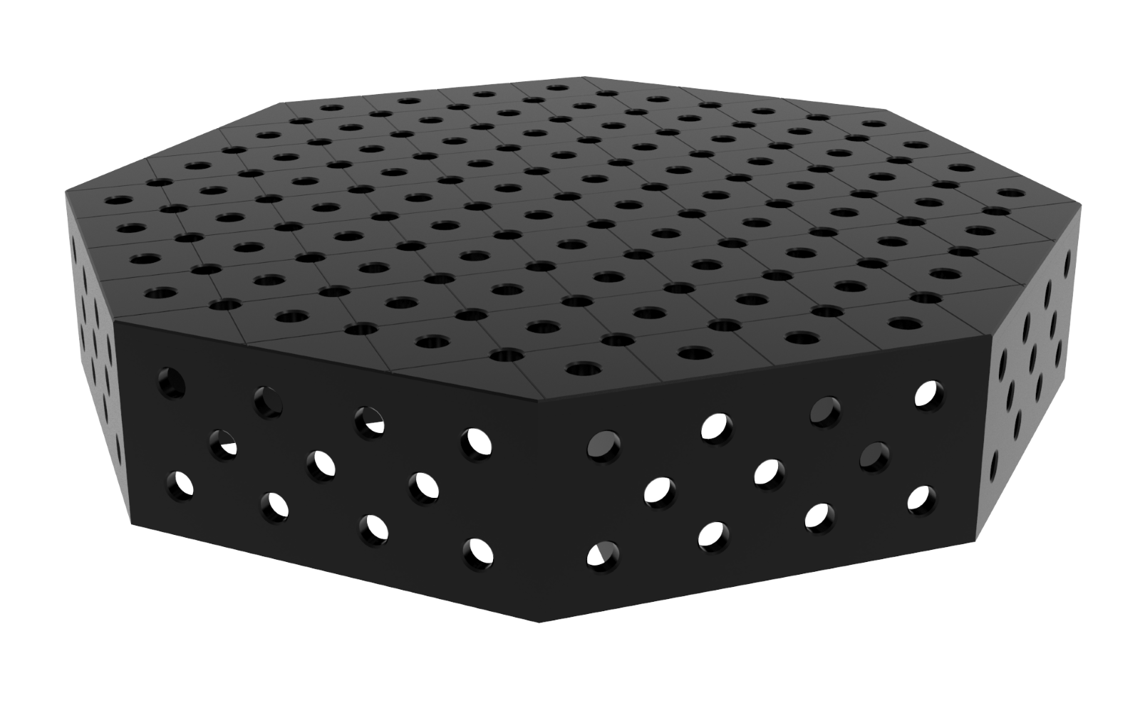 Stół spawalniczy ośmiokątny OCT 1000x1000mm fi28 siatka diagonalna