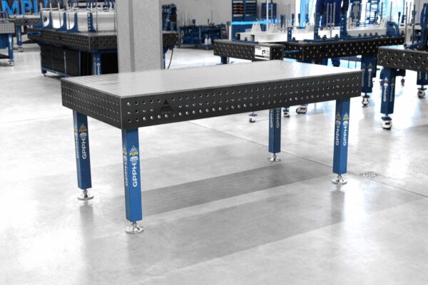 Stół Spawalniczy PLUS Siatka - 50x50mm, System - Φ16, Rozmiar - 2000x1000mm,