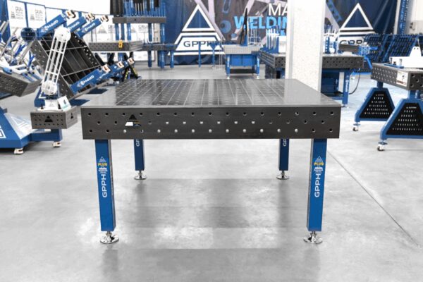 Stół Spawalniczy PLUS Siatka - 100x100mm, System - Φ16, Rozmiar - 1500x1480mm