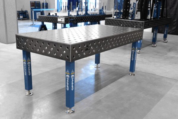 Stół Spawalniczy PLUS Siatka - 100x100mm, System - Φ28, Rozmiar - 2000x1000mm