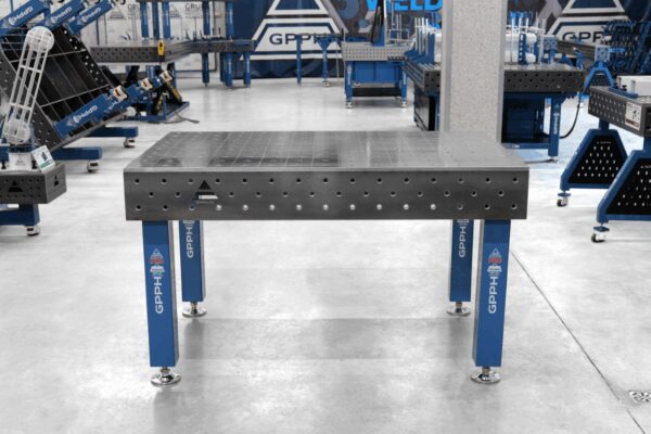 Stół Spawalniczy PRO Siatka - 100x100mm, System - Φ16, Rozmiar - 1500x1000mm