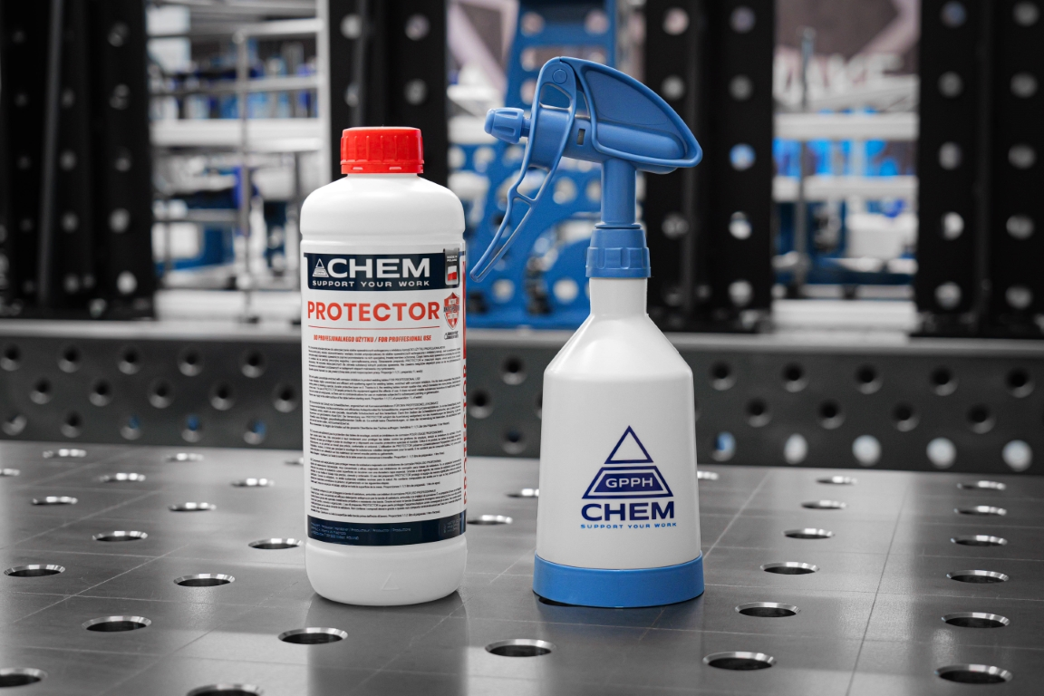 Preparat chemiczny GPPH CHEM ze spryskiwaczem