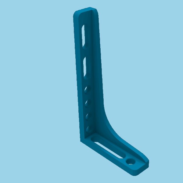 Kątownik 450x250mm, System - fi28, Seria - EXPERT
