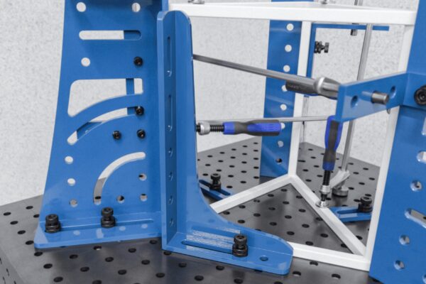 Kątownik 450x250mm, System - fi16, Seria - PLUS