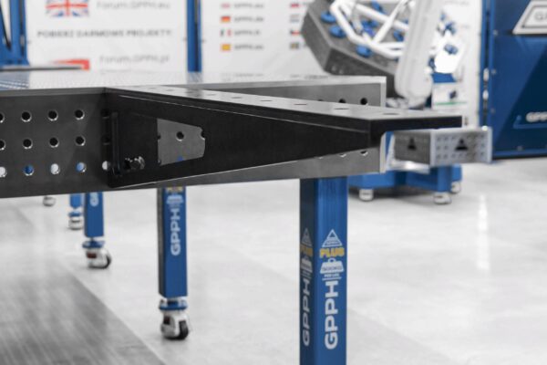 Przedłużenie PLUS 1000x100mm w systemie otworów fi16 mm