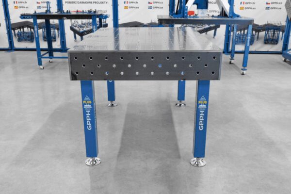 [OUTLET] Stół Spawalniczy PLUS 1500x1000 mm – system φ16, siatka 100x100 mm