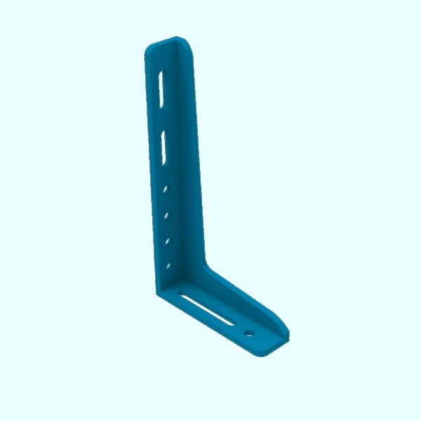 Kątownik 450x250mm, System - Φ16, Seria - PLUS