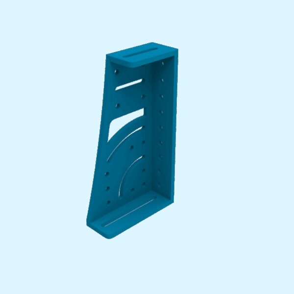 Kątownik 275x500x175x100mm, System - Φ16, Seria - PRO
