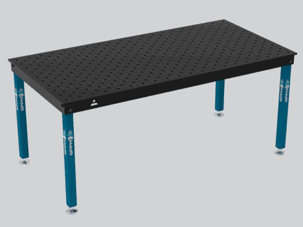 Stół Spawalniczy BASIC Rozmiar - 2000x1000mm, System - Φ16, Nogi - Na stopach, Siatka - DIAGONALNA