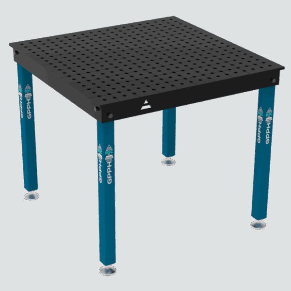 Stół Spawalniczy BASIC Rozmiar - 1000x1000mm, Siatka -50x50mm, System - Φ16, Nogi - Na stopach