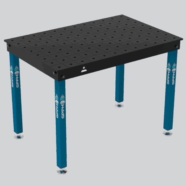 Stół Spawalniczy BASIC Rozmiar - 1200x800mm, Siatka - 100x100mm, System - Φ16, Nogi - Na stopach