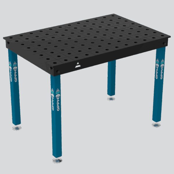 Stół Spawalniczy BASIC Rozmiar - 1200x800mm, Siatka - 100x100mm, System - Φ28, Nogi - Na stopach
